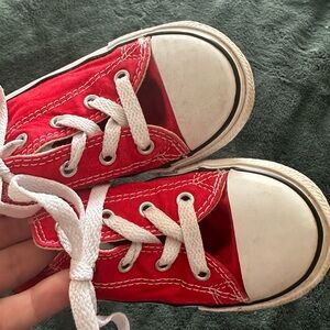 Red Toddler Converse